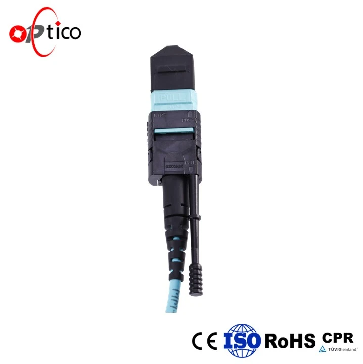 Pulling tab for MTP connector