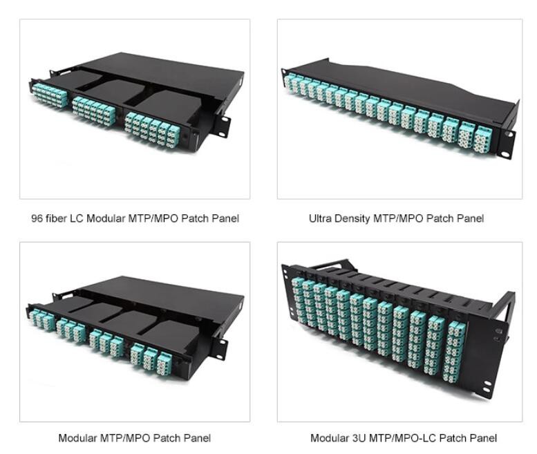 MPO Rack Panel types