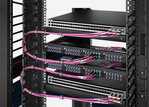 40G SR4 and 12-core MTPMPO trunk fiber jumper directly