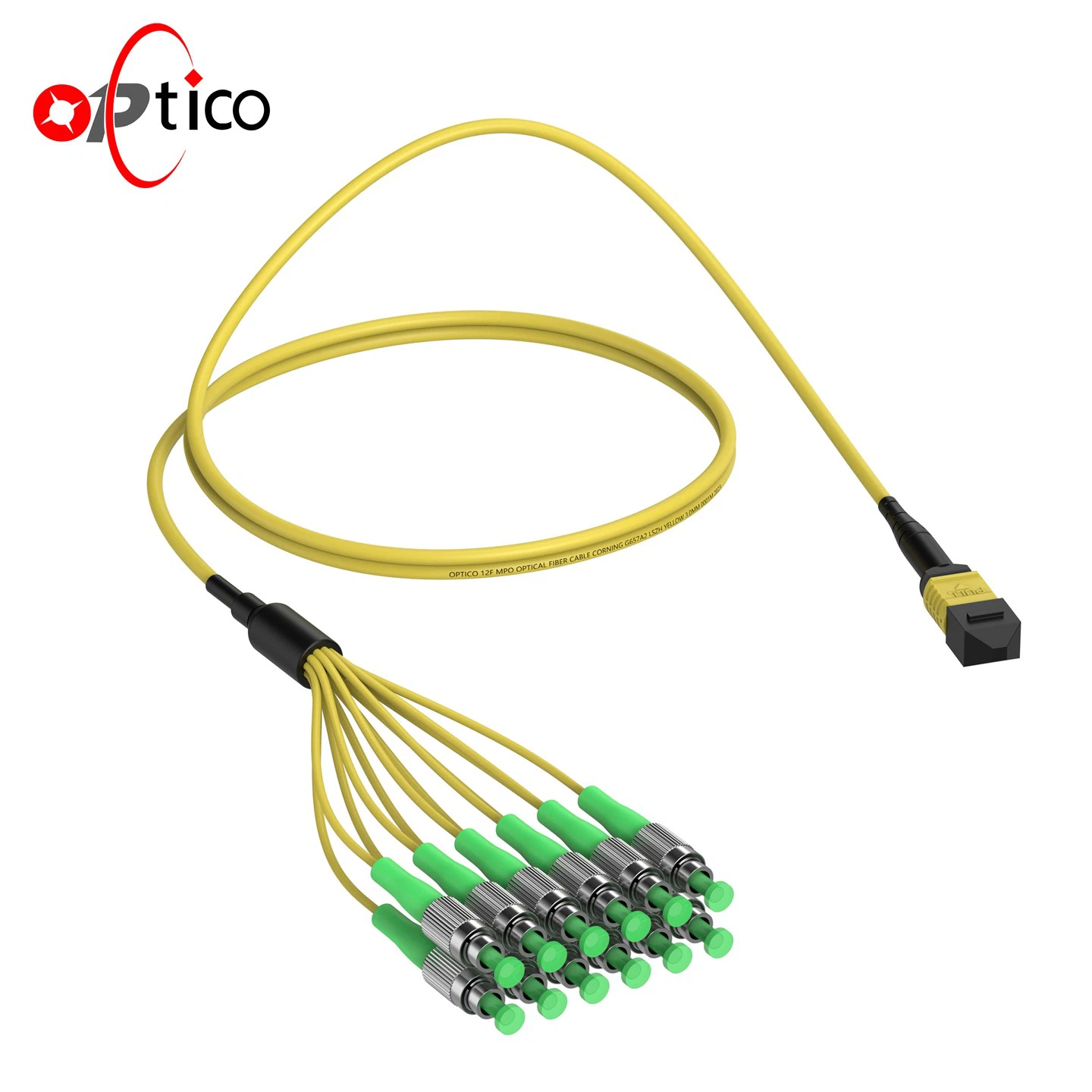 12xFC kiudoptiline MTP MPO rakmete kaabel